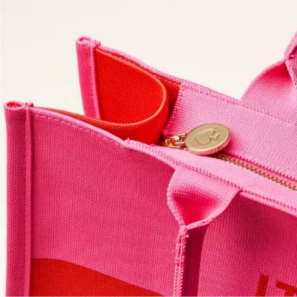 Kate Spade "It's In The Bag" Colorblock Knit Tote Bag Target Collaboration NEW - Picture 4 of 6